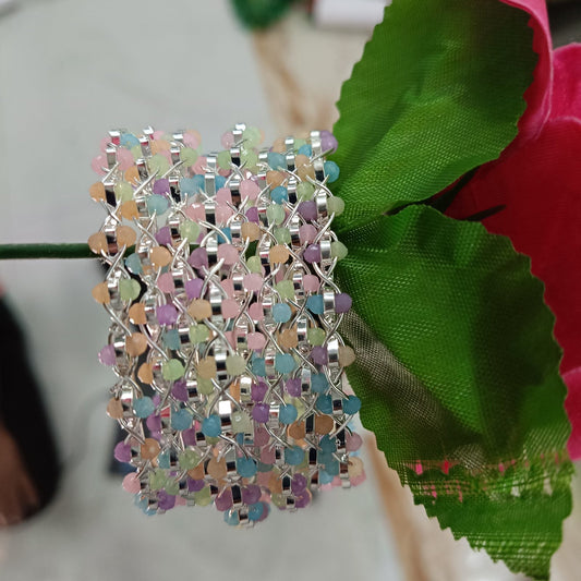 Elegant Multicolor Bangle Set of 12