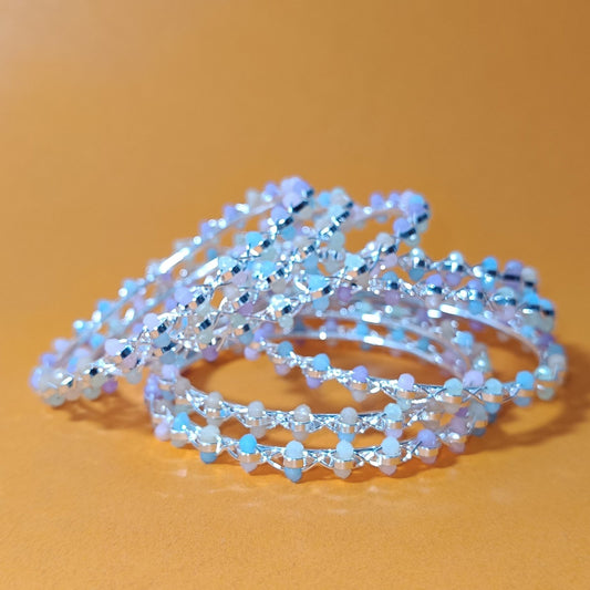 Elegant Multicolor Bangle Set