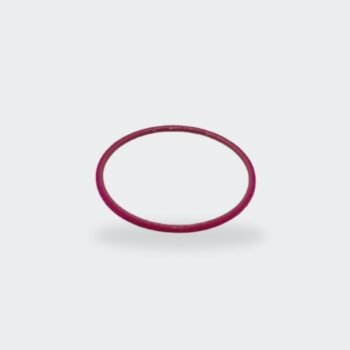 Magenta Velvet Fabric Premium Bangles 3