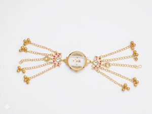 Kashmiri Watch White Background